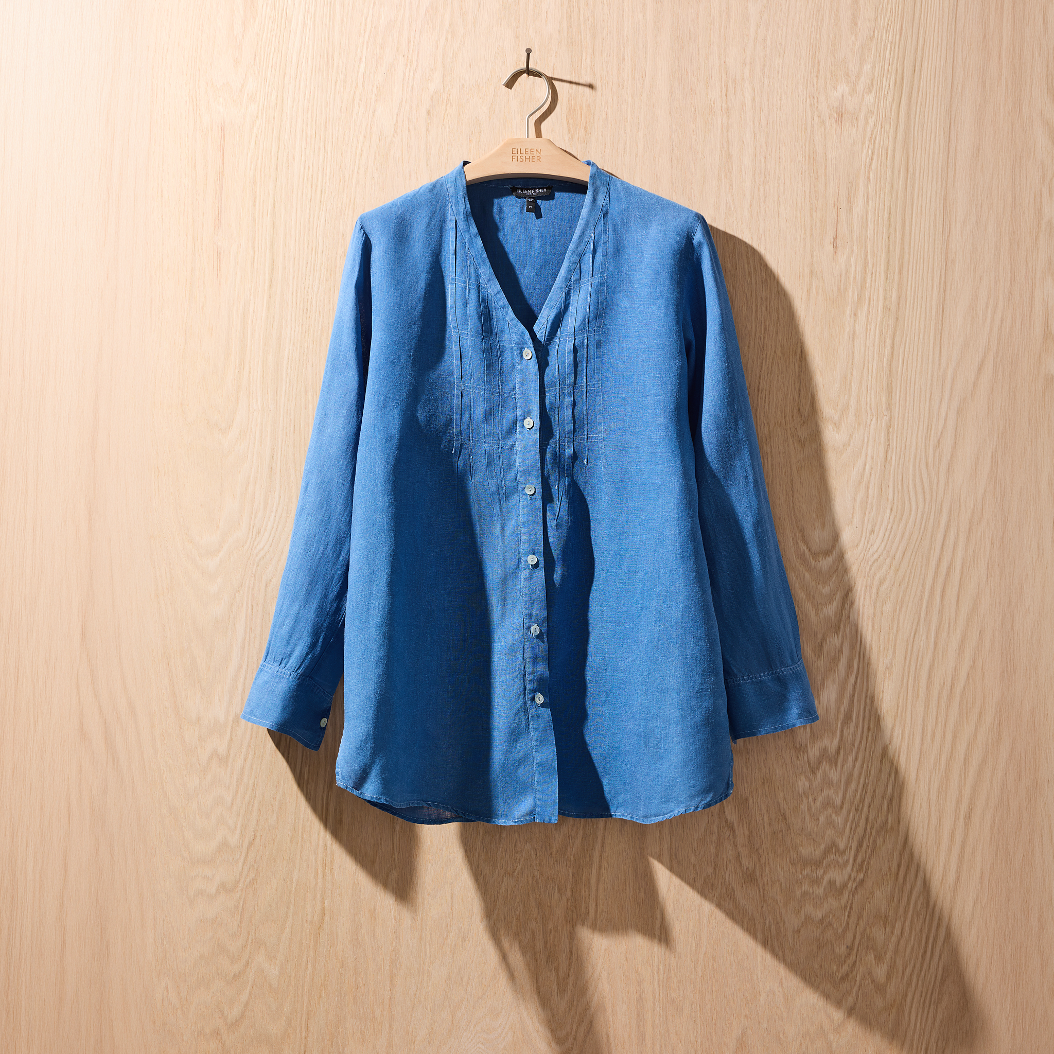 Renew Organic Handkerchief Linen Shirt, PS from EILEEN FISHER - $95
