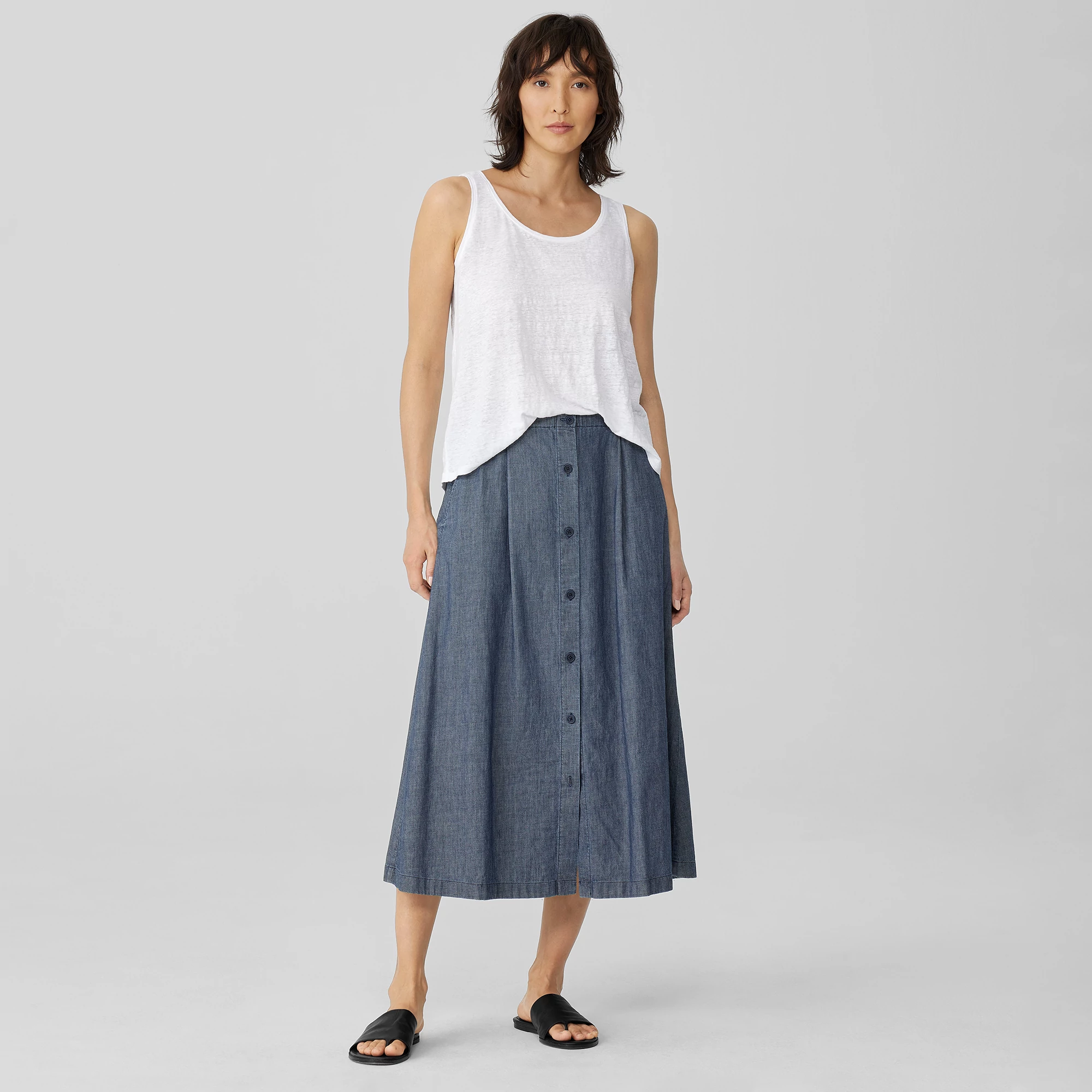 【関税&送料込】Chloe Cotton A-Line Skirt セール】CHLOE A LINE SKIRT（スカート）｜Ameri（アメリ）の