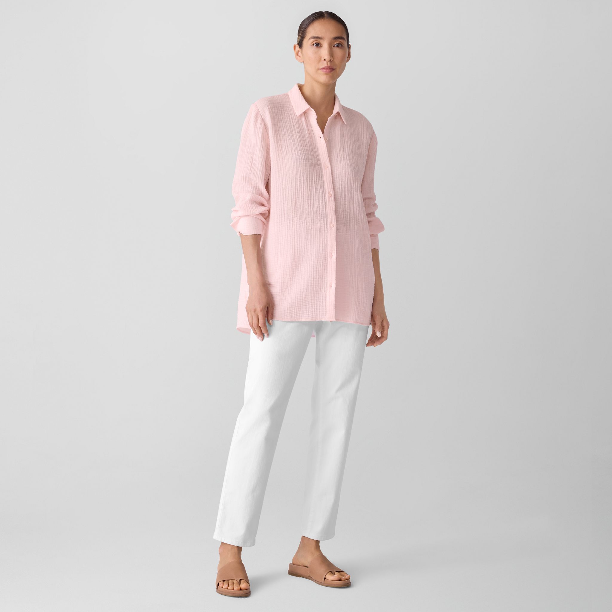 Primary image for Organic Cotton Lofty Gauze Classic Collar Shirt