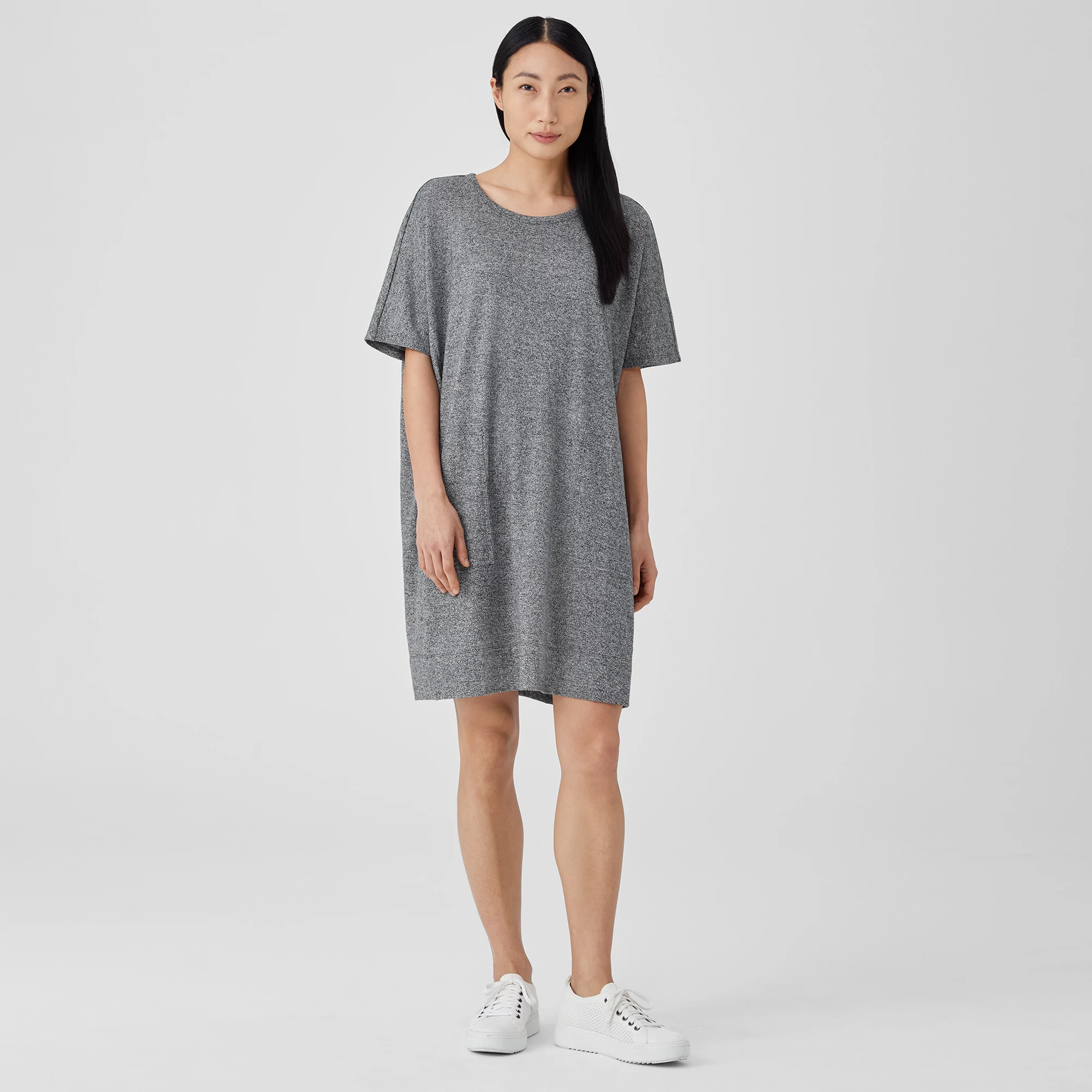 Organic Cotton Hemp Dress | EILEEN FISHER