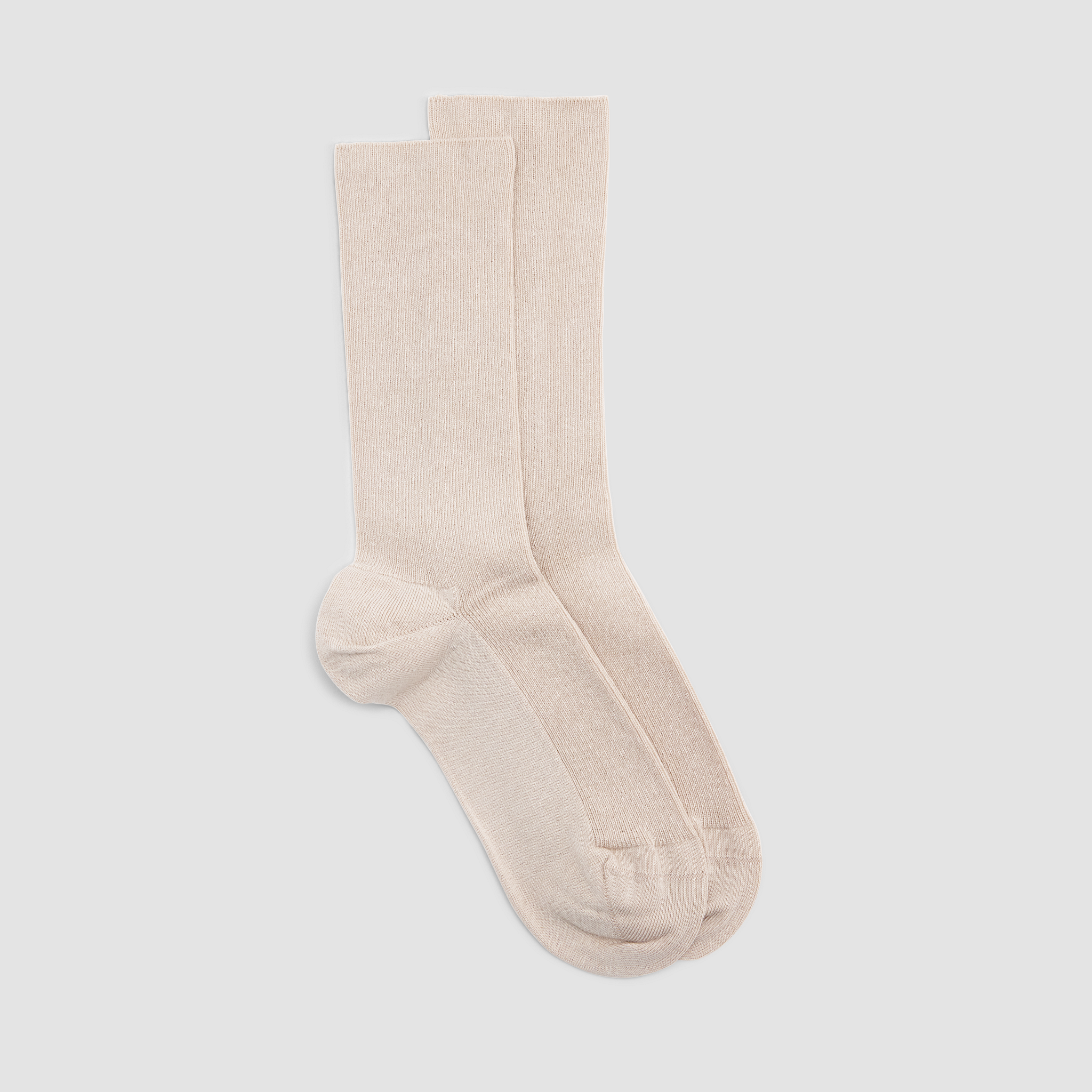 Cotton Rib Crew Sock from EILEEN FISHER - $18